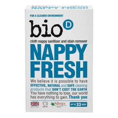 Bio-D - Nappy Fresh - dodatek do proszku do prania pieluch  500 g