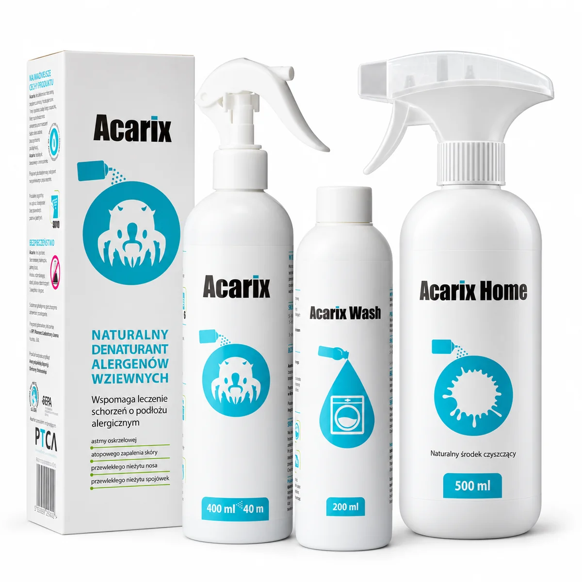 Acarix Spray i Wash